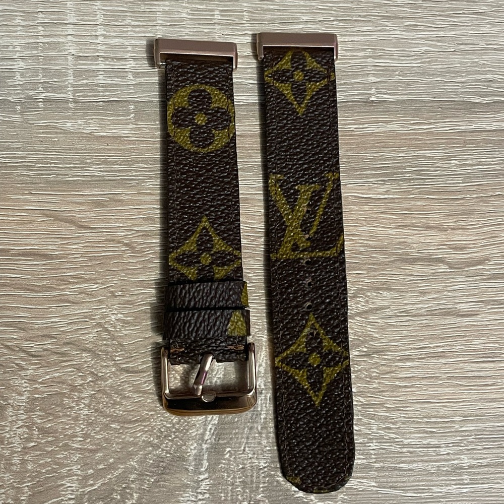 Custom Fitbit Versa 2 Louis Vuitton Watch Band
